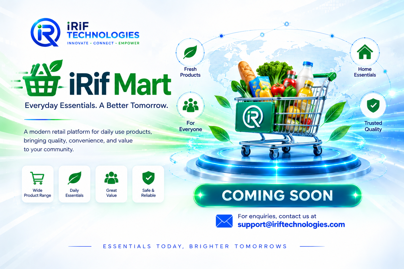 iRIF Mart Coming Soon